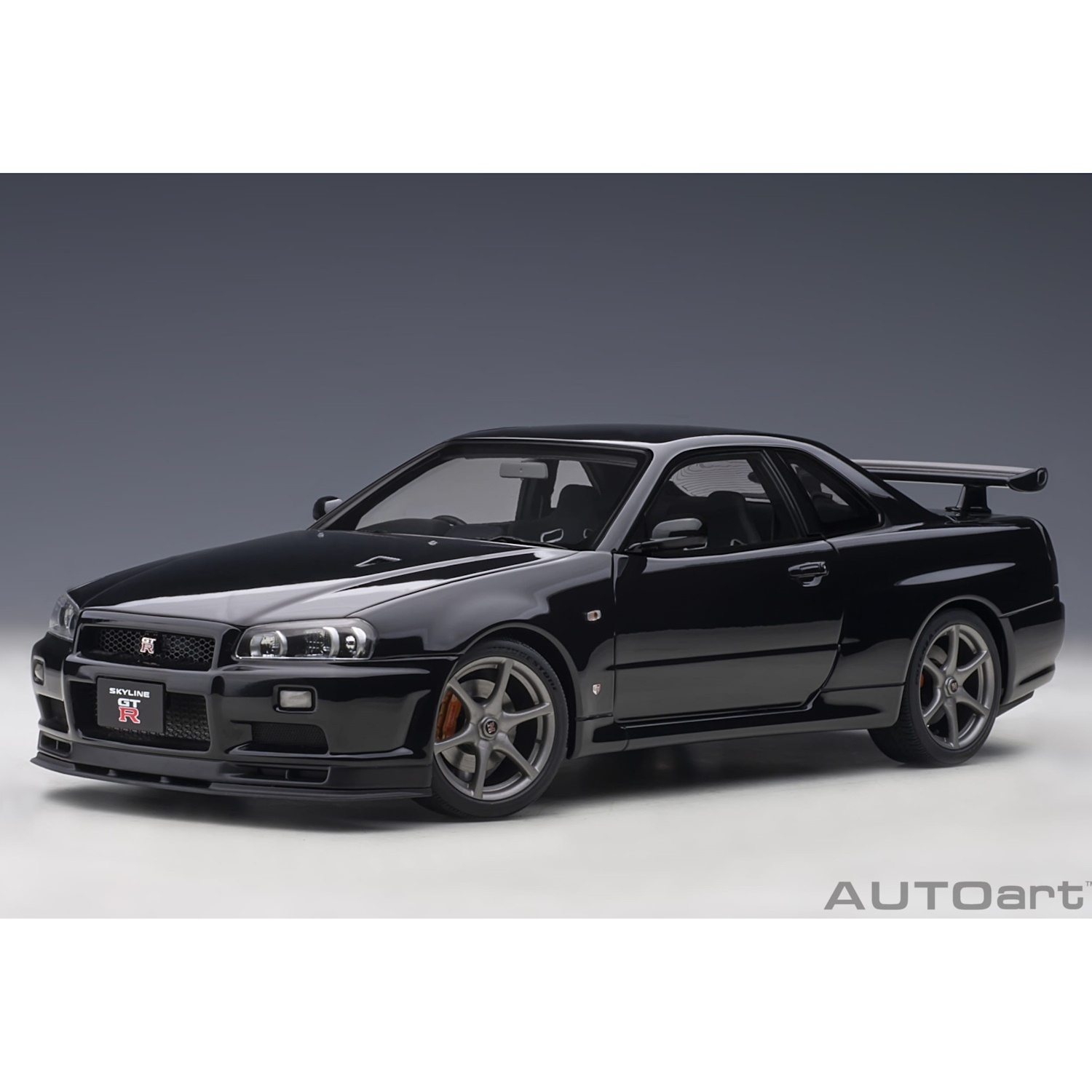 73407 - Autoart - Nissan Skyline GT-R (R34) V-spec II, black pearl