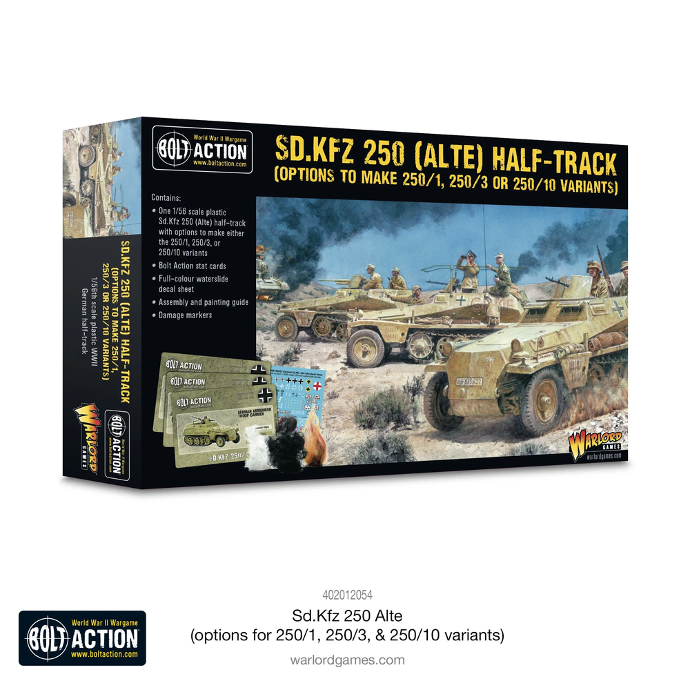 402012054 - Bolt Action - Germans - SD.KFZ 250 - half-track