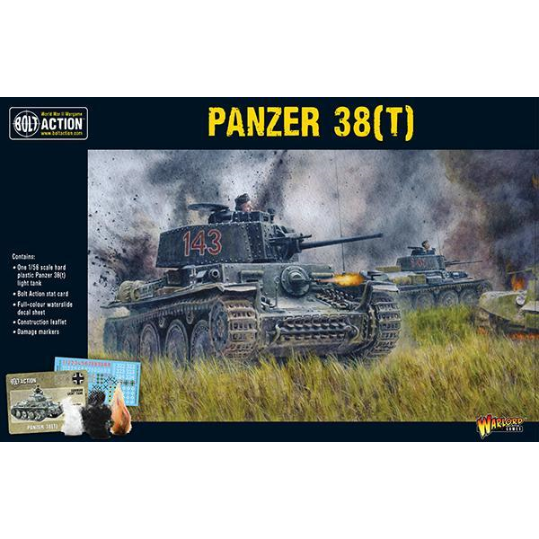 402012031 - Bolt Action - Germans - battle tank - Kampfpanzer 38