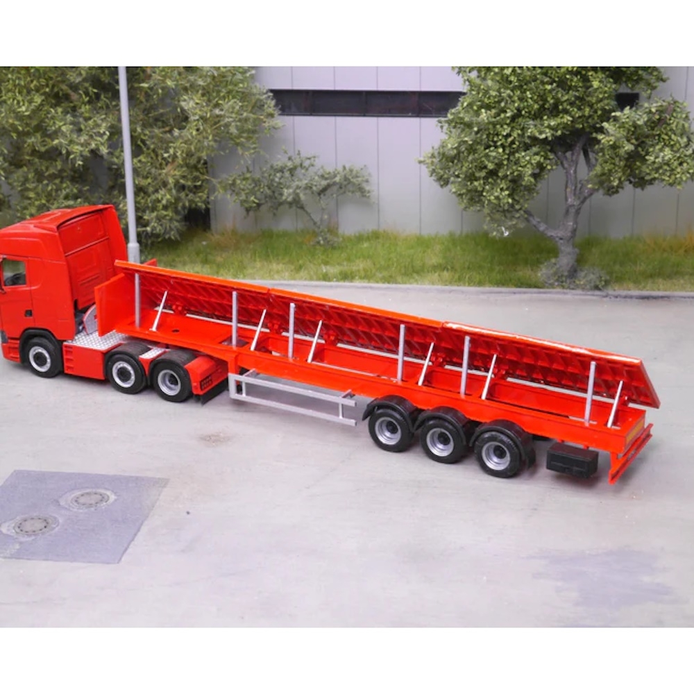 EM190 - Elbe model kit - 13.6m inclined loader semi-trailer, movable