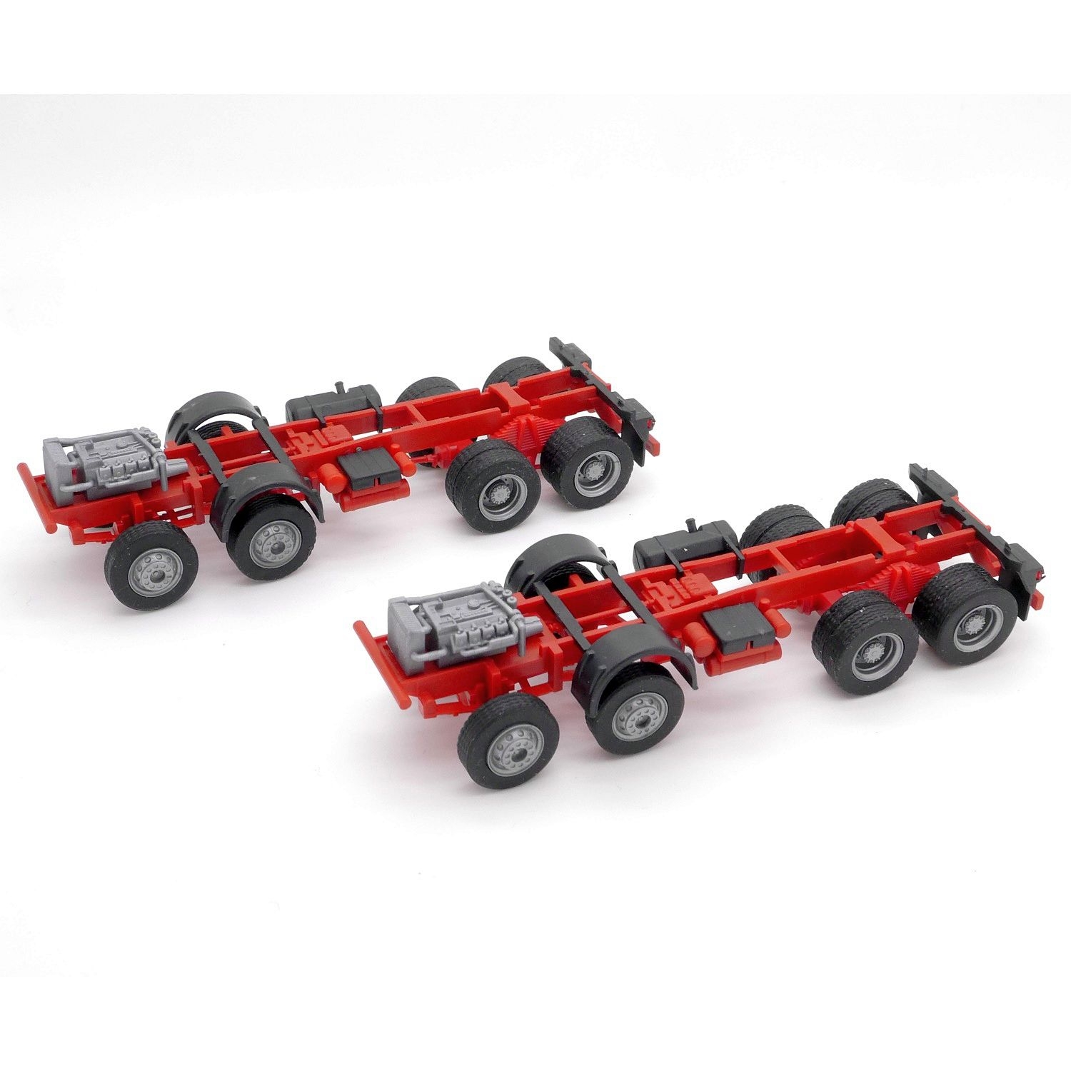 EM0381 - Elbe-Modell - Mercedes-Benz SK 8x8 chassis, red - 2 pieces