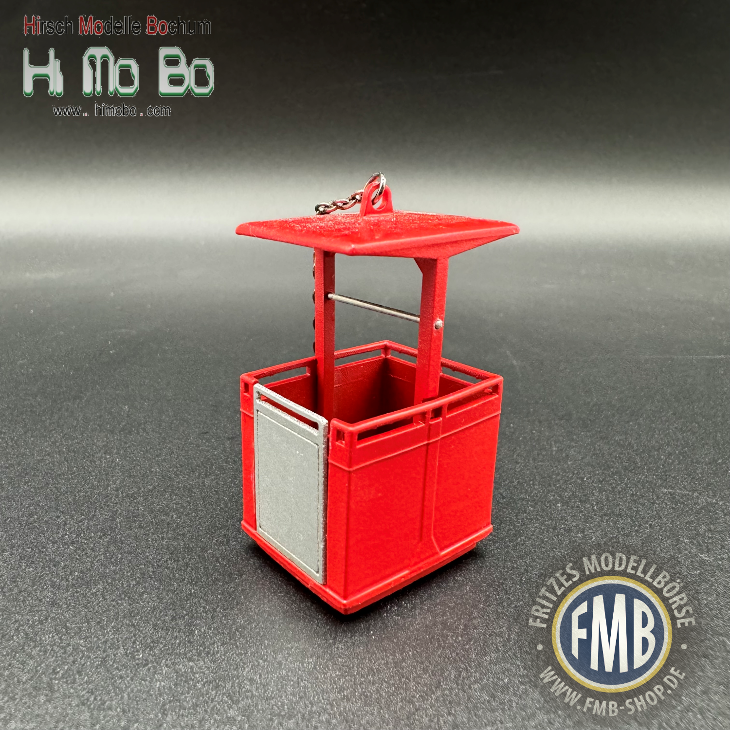 5008007R - HiMoBo - working cage for crane, small - red