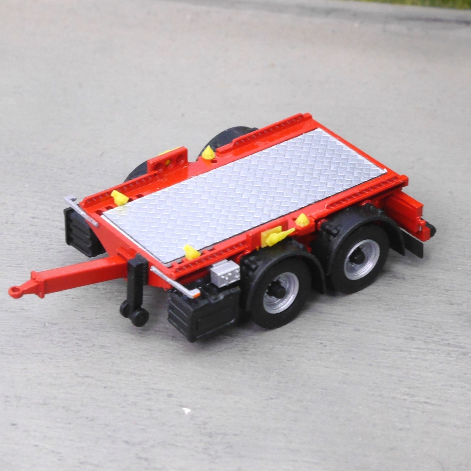 EM196 - Elbe-Modell Kit - Tandem trailer for skip container