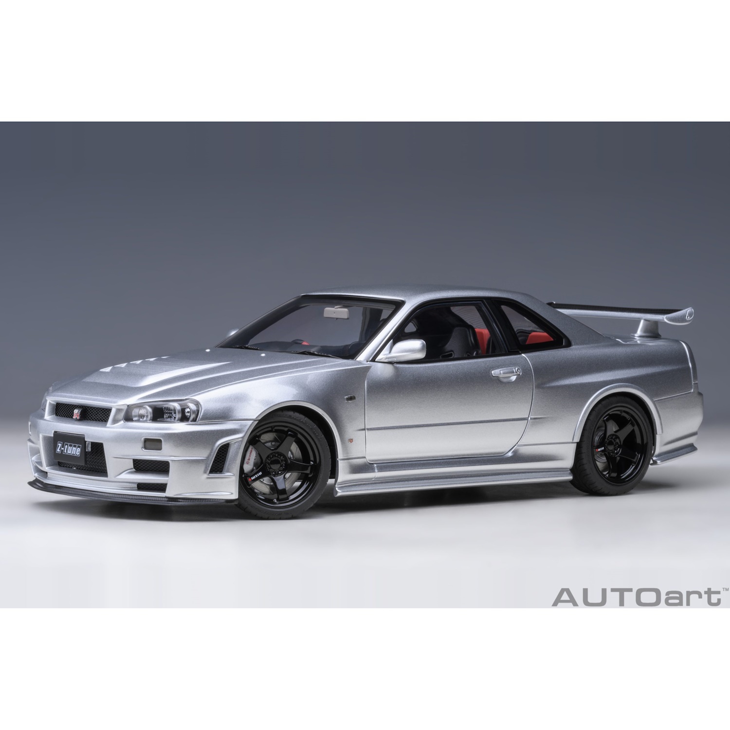 73461 - Autoart - Nissan Skyline GT-R (R34) Z-tune, silber metallic