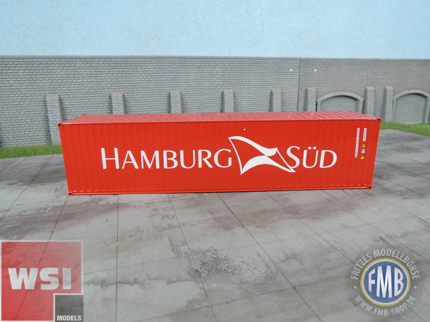 04-2034 - WSI - 40 ft. Container - Hamburg Süd -