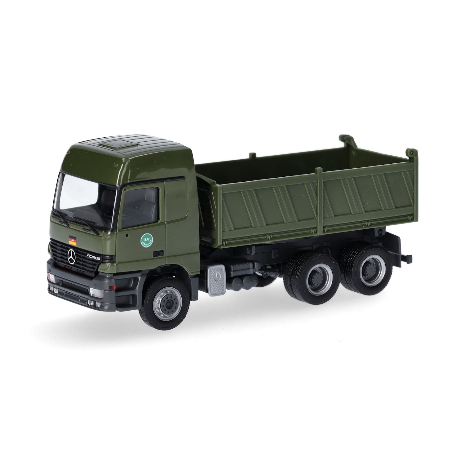 747004 - Herpa - Mercedes-Benz Actros L MP1 Baukipper "Bundeswehr / Auslandseinsatz"