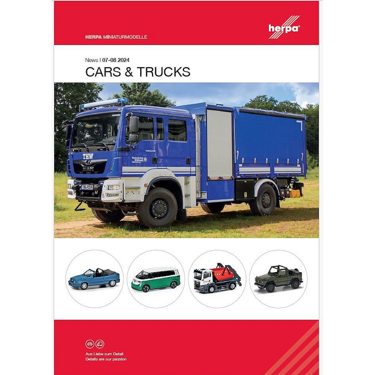 210379 - Herpa - Prospekt Cars & Trucks und Wings Juli / August 2024