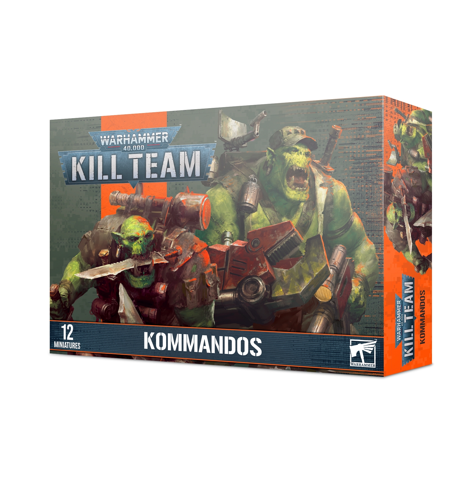 102-86 - Warhammer Kill Team - ORKS - KOMMANDOS - Tabletop