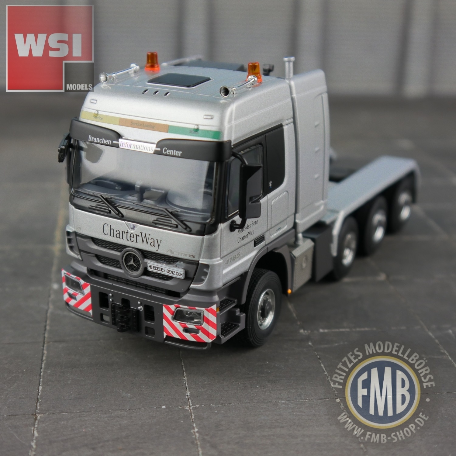 04-1016 - WSI - Mercedes-Benz  Actros Titan 8x6 4achs Zugmaschine - Charterway - NL -