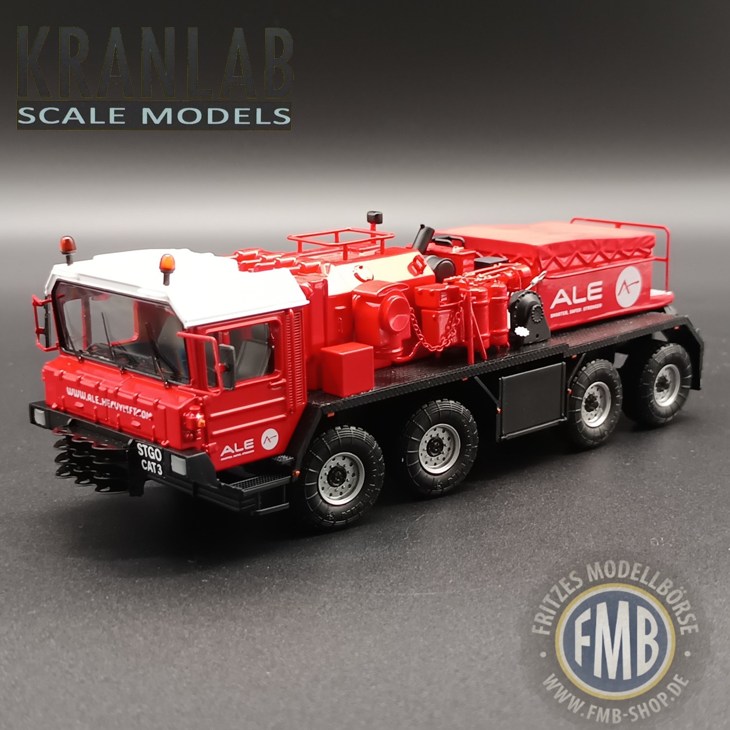 410301 - KRANLAB - FAUN SLT-50 4axle heavy truckt tractor ELEFANT - ALE