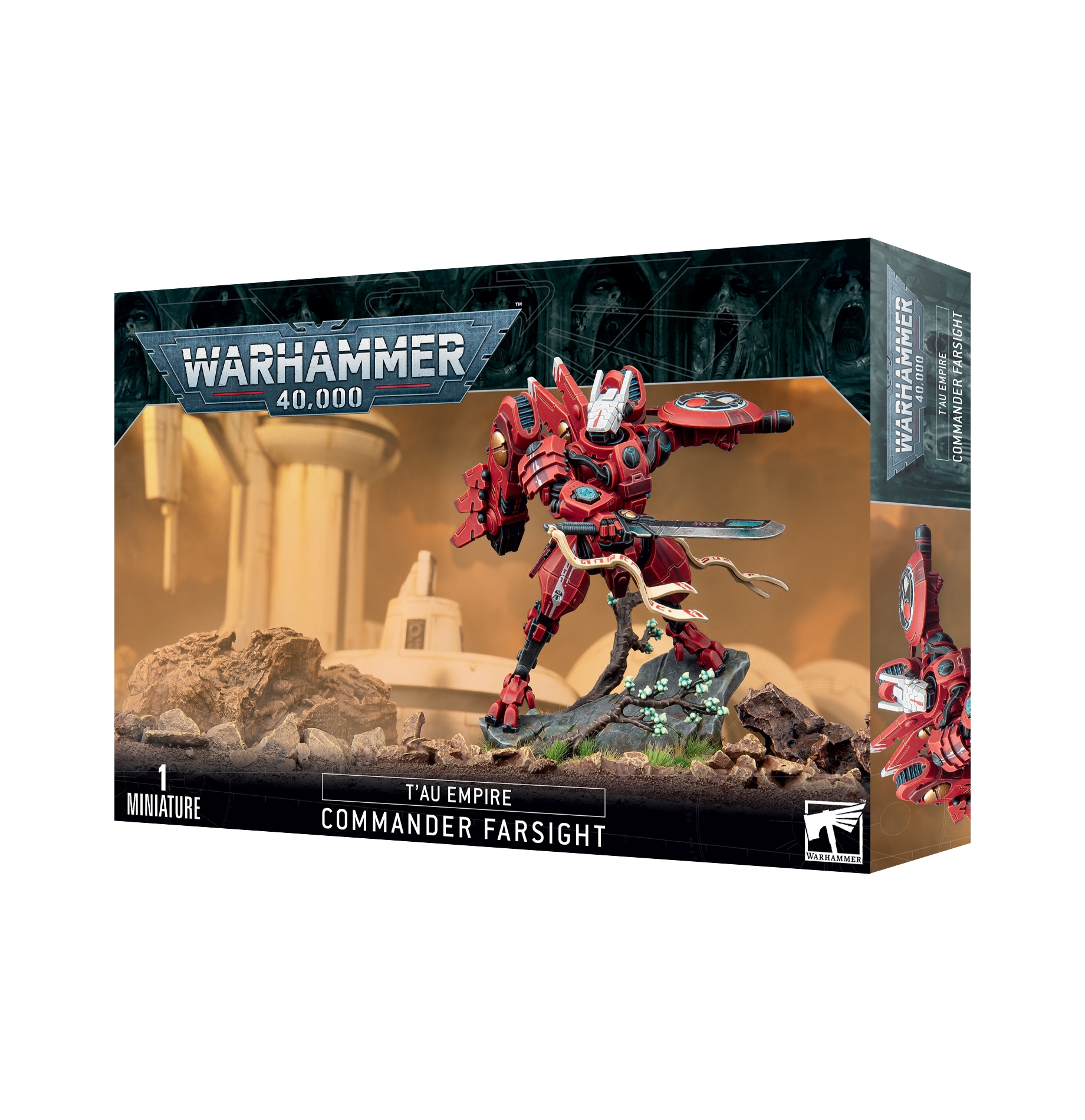 56-41 - Warhammer 40.000 - T'AU EMPIRE - COMMANDER WEITSICHT - FARSIGHT - Tabletop