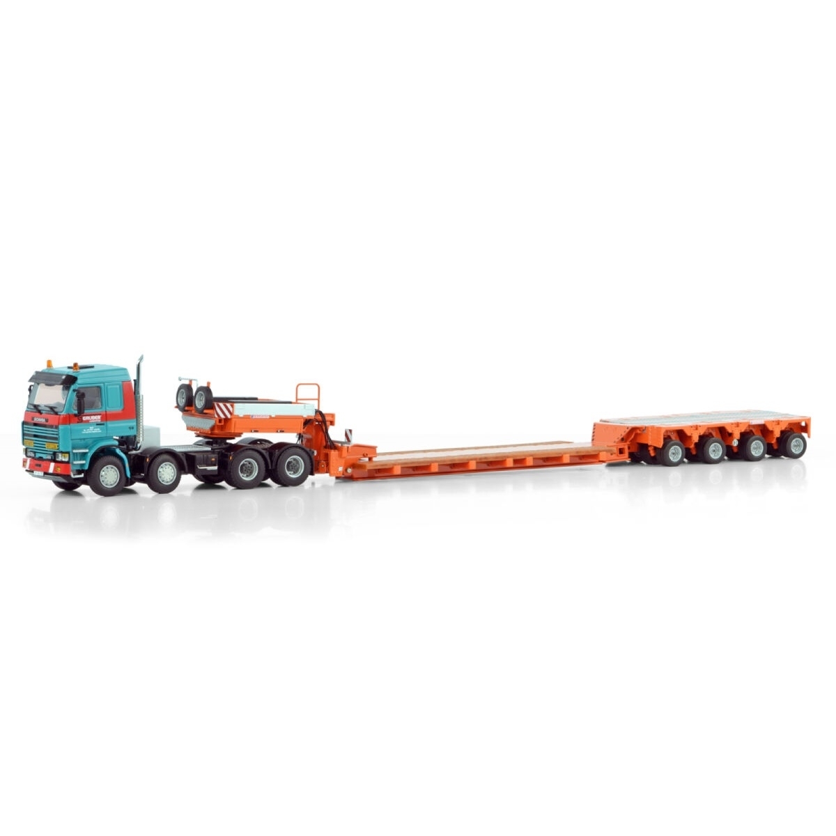 01-4302 - WSI - Scania 143H 8x4 with Scheuerle Intercombi - Gruber - I