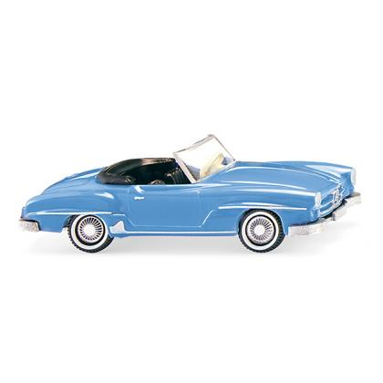 025002 - Wiking - Mercedes-Benz MB 190 SL Cabrio - light blue