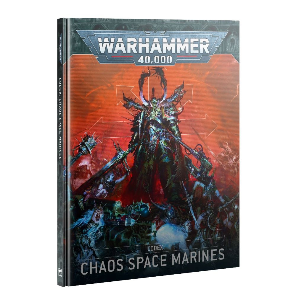 43-01 - Warhammer 40.000 - CHAOS SPACE MARINES - CODEX - GERMAN - Tabletop