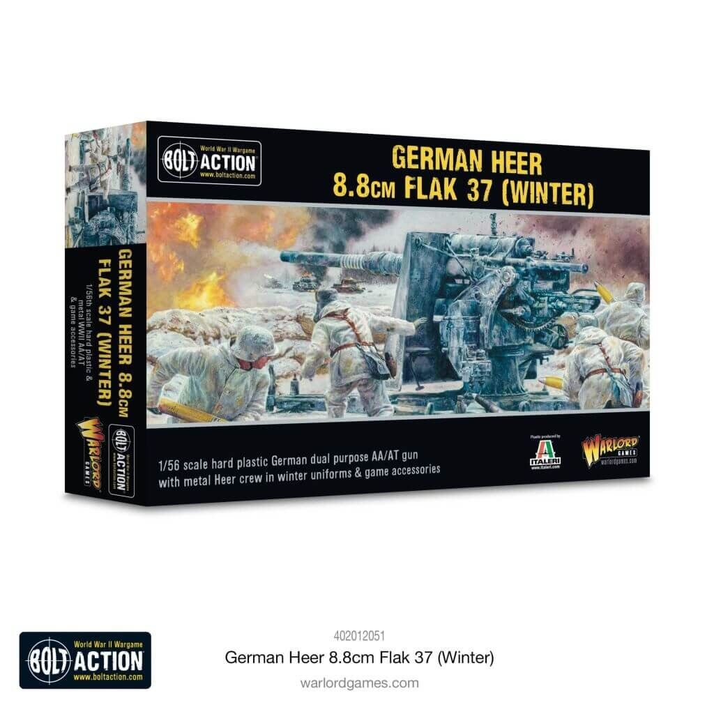 402012051 - Bolt Action - Germans - German Heer 8.8cm Flak (Winter)