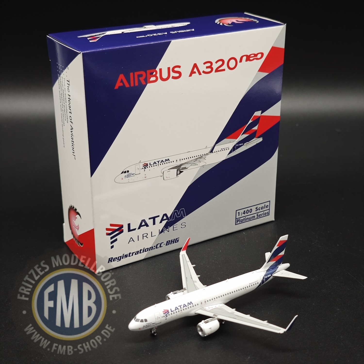 11906 - Phoenix Models - LATAM Airbus A320neo - CC-BHG -