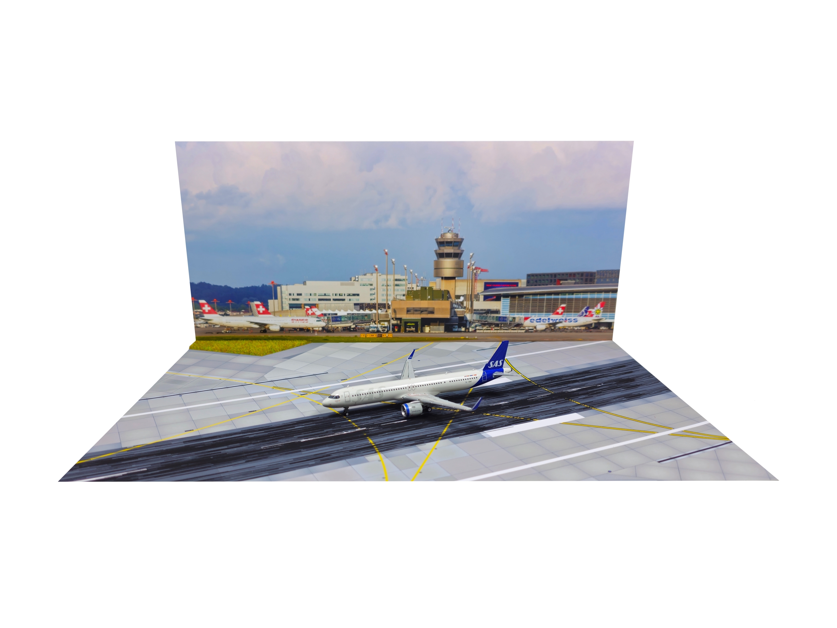 ZRH001 - A4 Airports - Zurich Airport ZRH Airport Codes- cardboard set