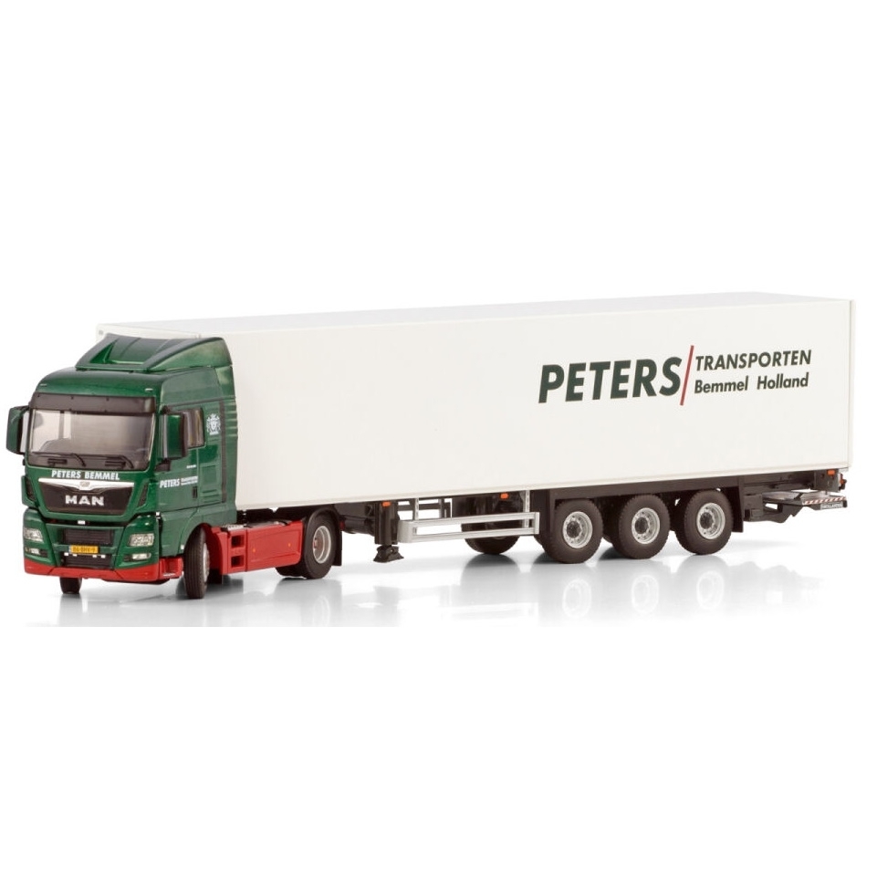 01-4138 - WSI - MAN TGX XLX Euro6 4x2 mit 3achs Kofferauflieger - Peters Transporten - NL -