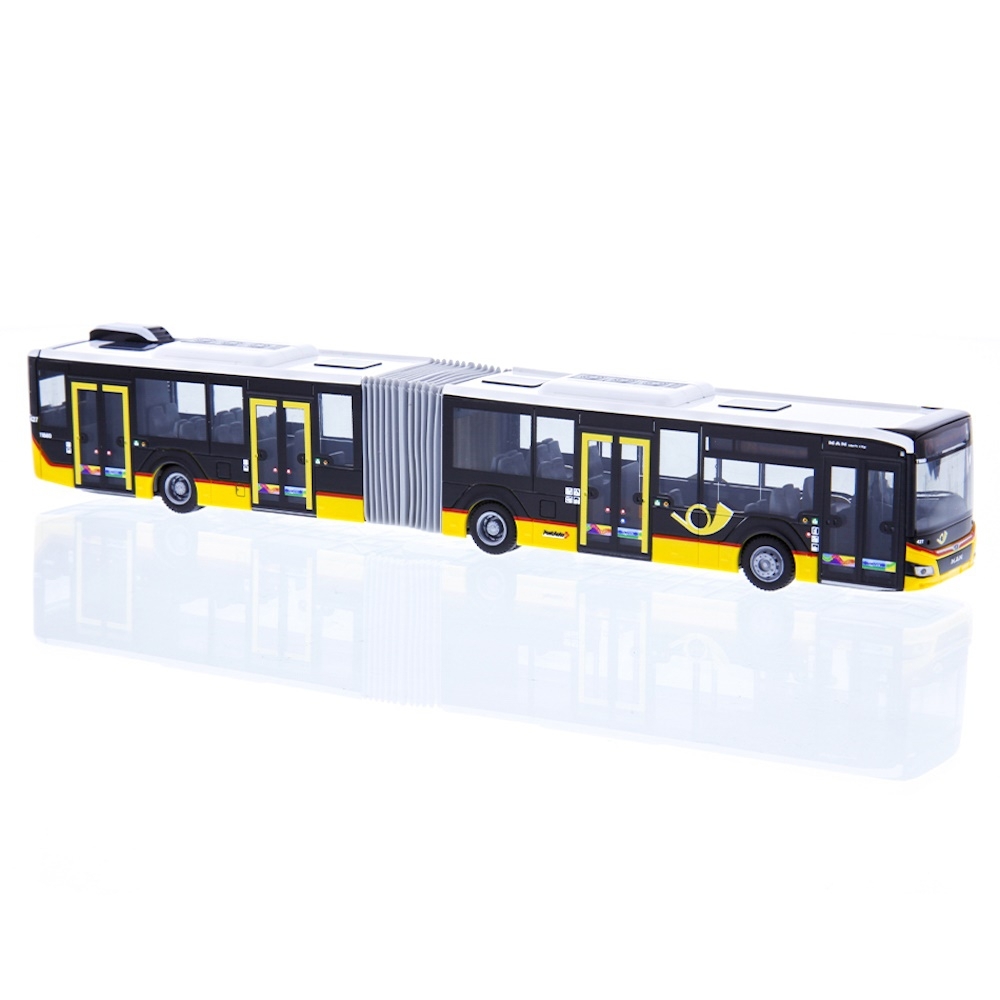 75862 - Rietze - MAN Lion's City 18 `18 articulated-bus, 4doors  "PostAuto" CH