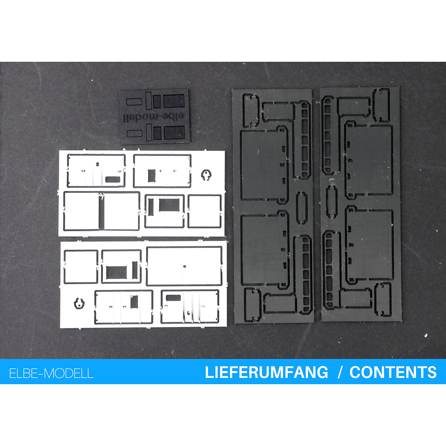 EM133 - Elbe-Modell Bausatz - 2x kleiner Generator (ca 24x12x16mm)