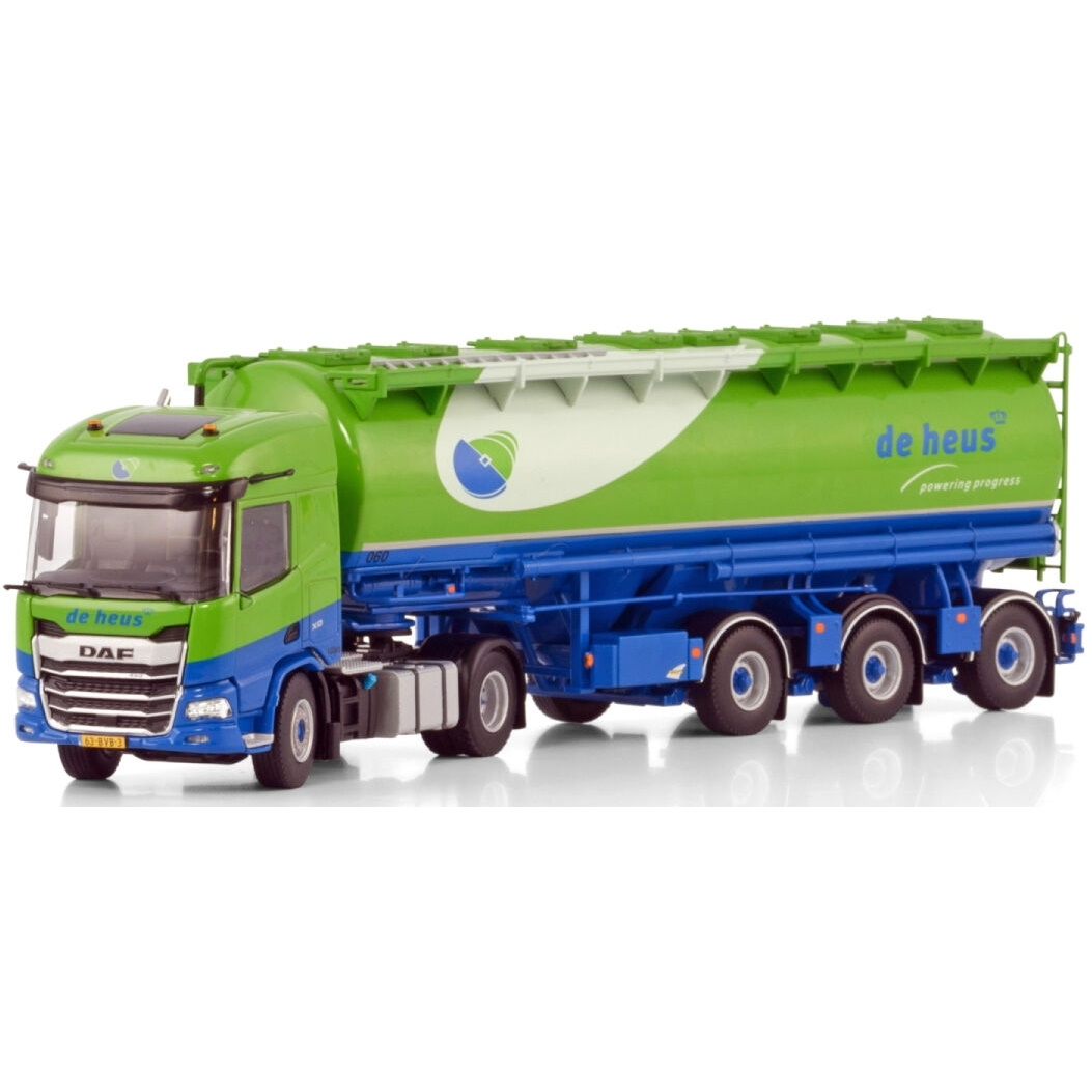 01-4425 - WSI - DAF XD SH 4x2 with animallfeed silo trailer 2axle - de Heus Voeders - NL -