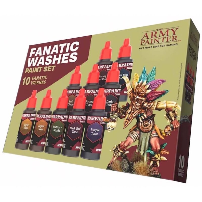 APWPF8068 - The Army Painter - Warpaints Fanatic -  Washes Set