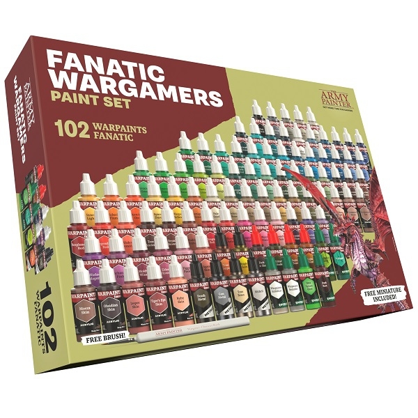 APWPF8073 - The Army Painter - Warpaints Fanatic - Fanatic Wargamers Paint Set