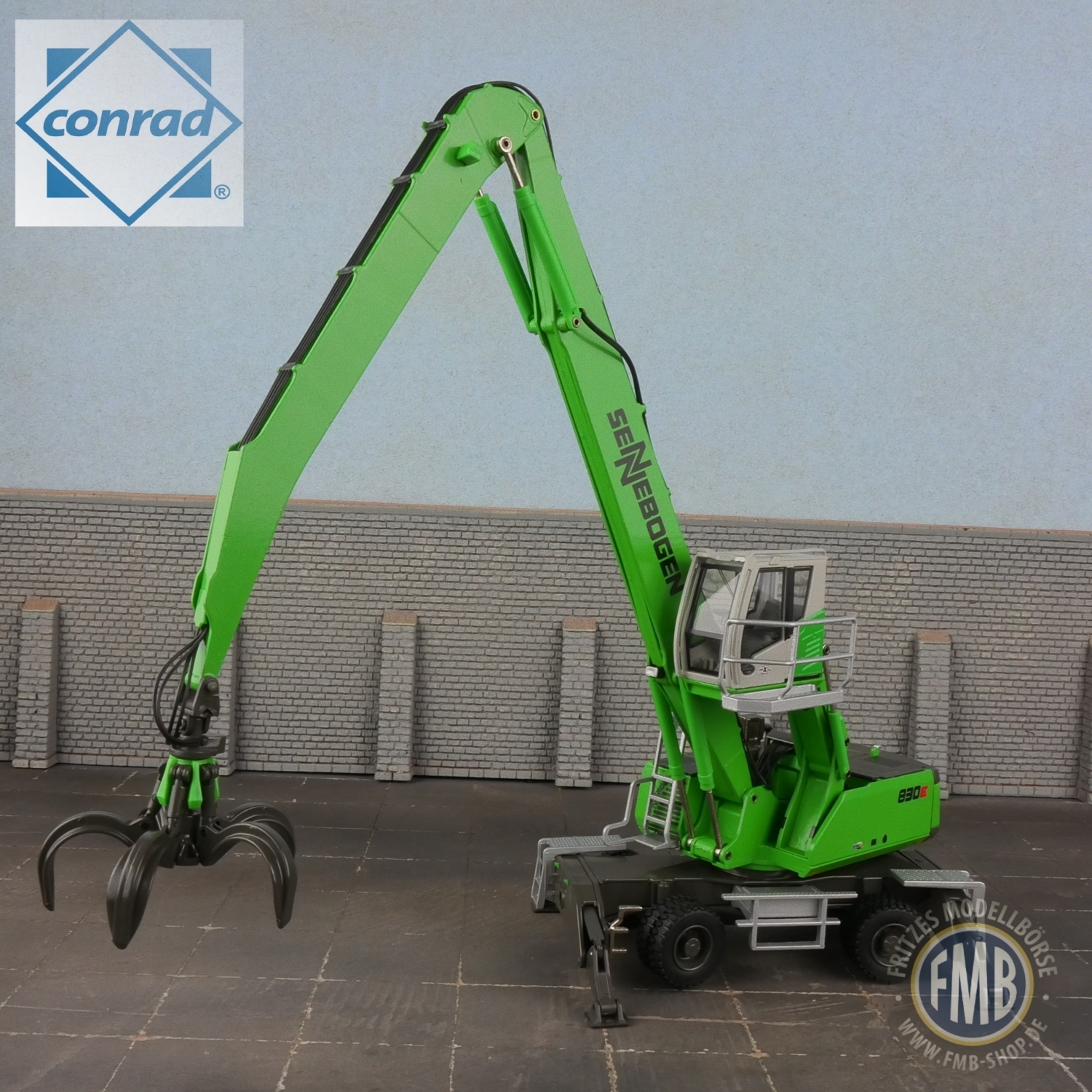 2213/0 - Conrad - Sennebogen 830E Mobil Umschlagbagger