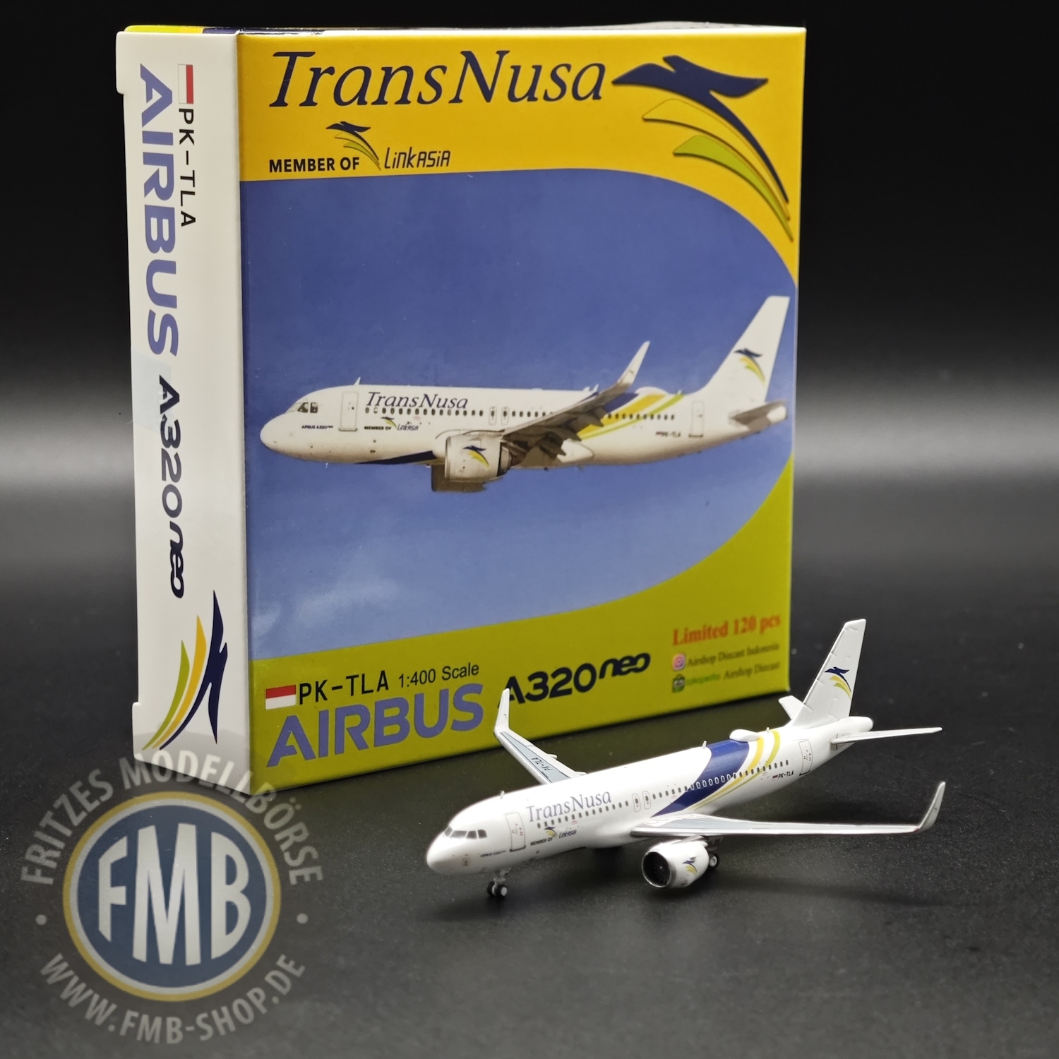 PKTLA - Panda Models - Trans Nusa Airbus A320 - PK-TLA -