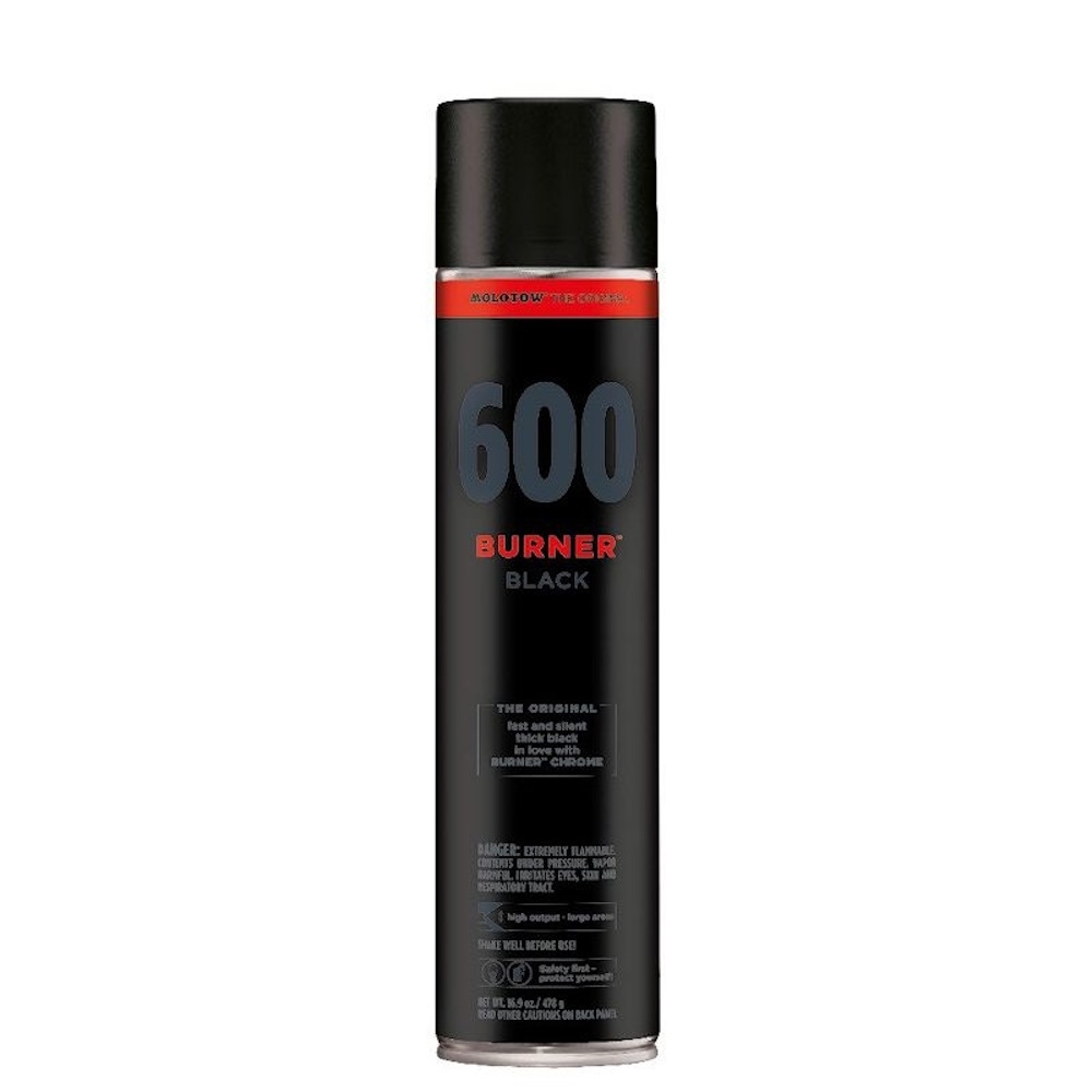 940398 - Molotow - Burner Sprühfarbe - schwarz - 600ml