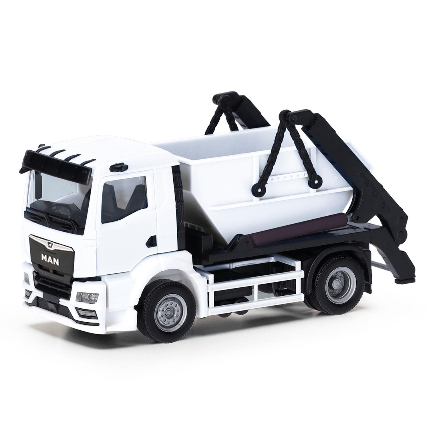 013987 - Herpa MiniKit - MAN TGS NN  Meiller AK12 skip tipper, white