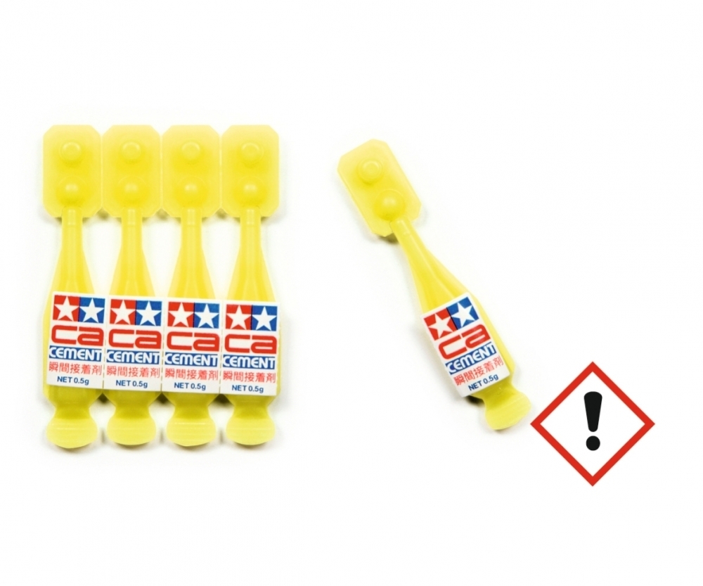 87101 - Tamiya - CA Cement PE single use 5 x 0,5g