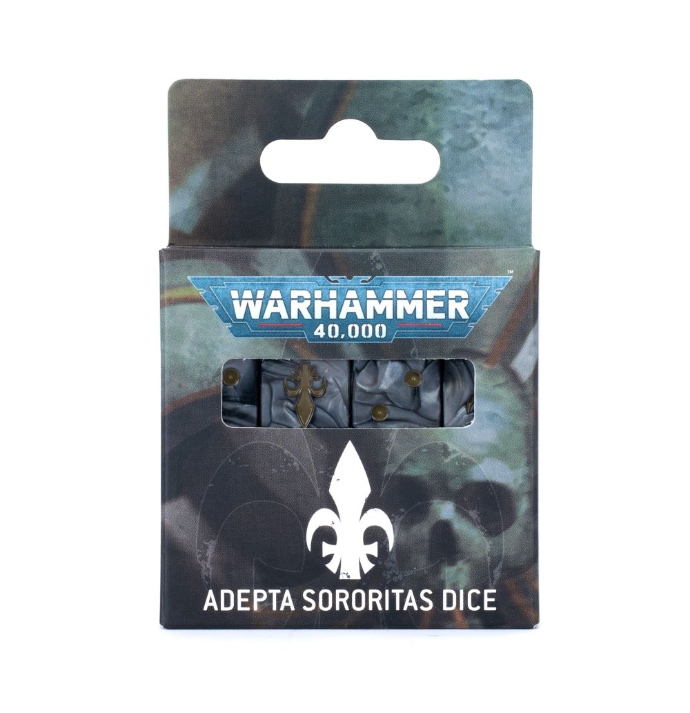 52-05 - Warhammer 40.000 - ADEPTA SORORITAS - Würfel-Set - Dice - Tabletop