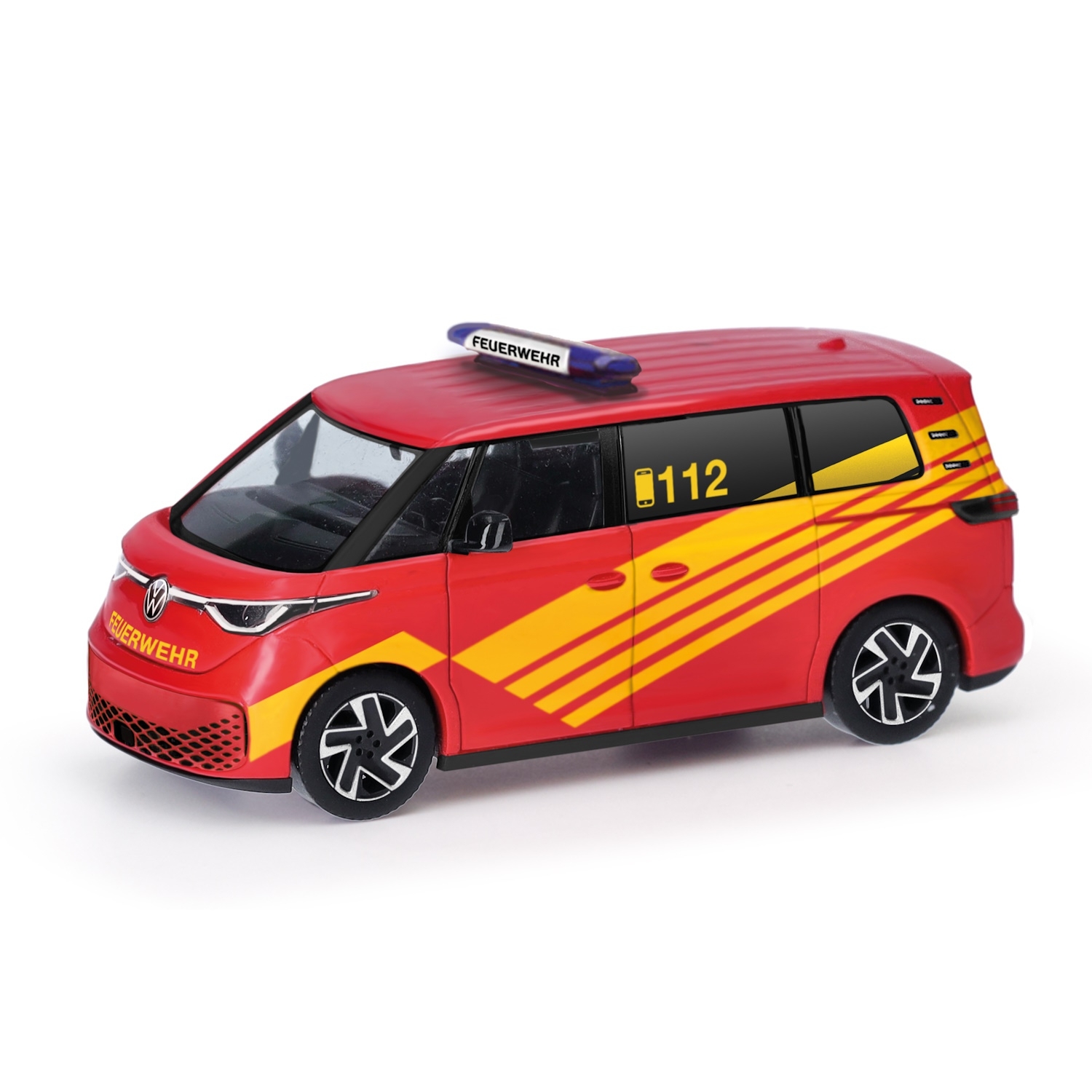 097970 - Herpa - Volkswagen VW ID.Buzz Bus command car "Feuerwehr"