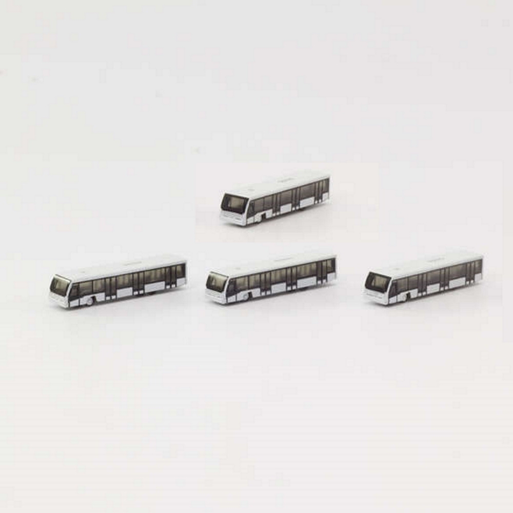 533706 - Herpa Wings - Airport buses - 4 pieces