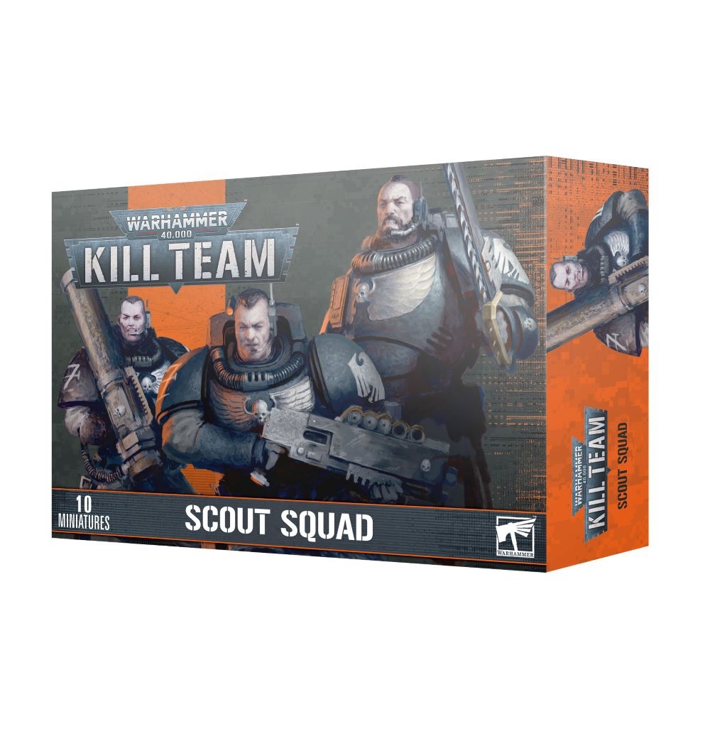 103-44 - Warhammer Kill Team - SPACE MARINE SCOUT SQUAD - Tabletop