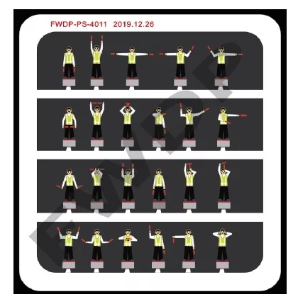 FWDP-PS-4011 - Fantasy Wings - Marshaller Staff Scale - 1:400