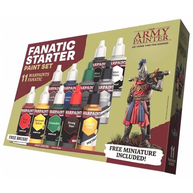 APWPF8066 - The Army Painter - Warpaints Fanatic -  Starter Set