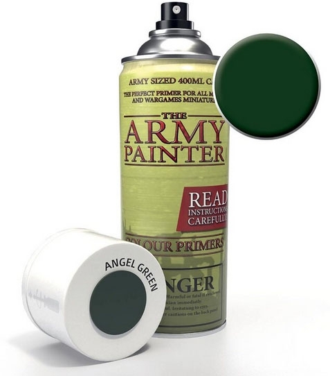 AP065 - The Army Painter - Color Primer, Angel Green 400 ml