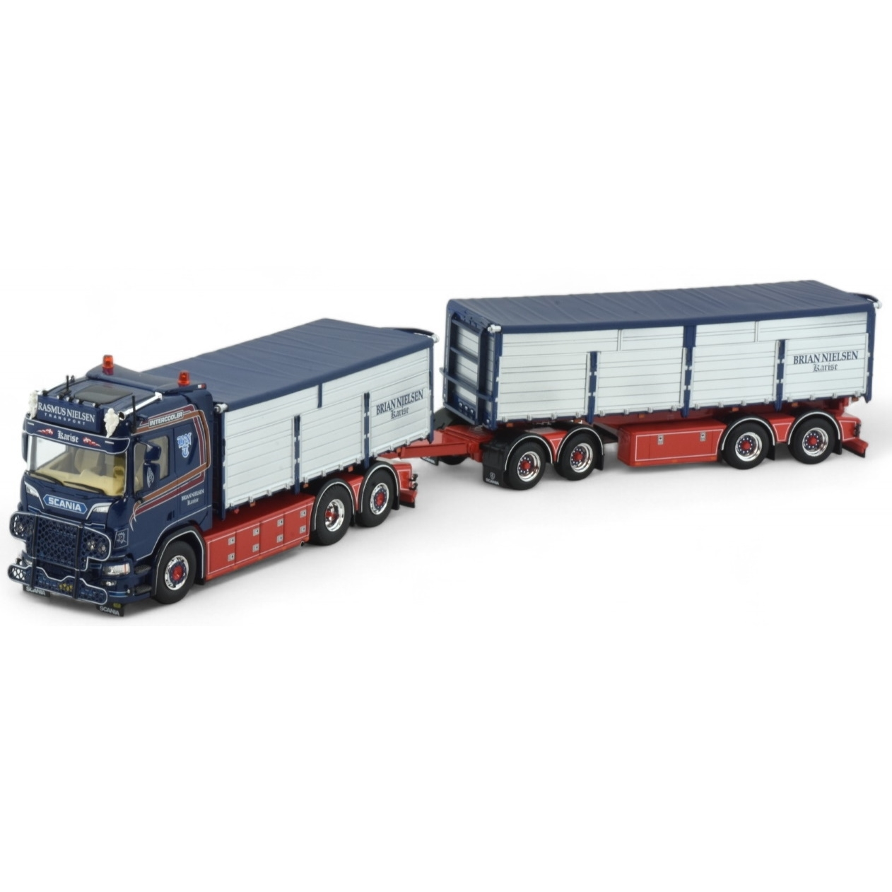 84021 - Tekno - Scania R-serie with trailer 4axle  - Brian Nielsen - DK -