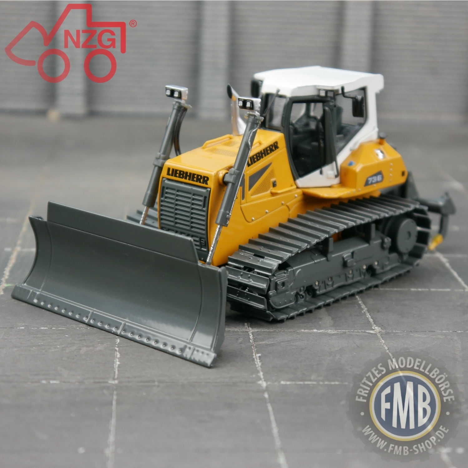 1010 - NZG - Liebherr PR 736 G8 Planierraupe / Dozer