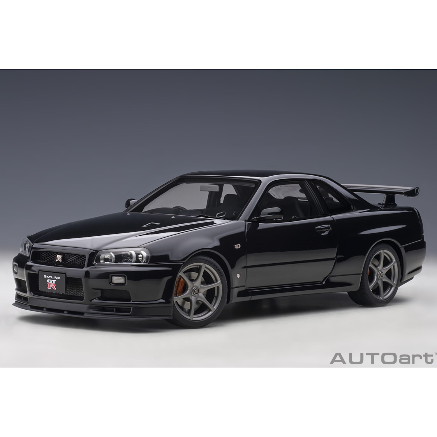 73407 - Autoart - Nissan Skyline GT-R (R34) V-spec II, schwarz metallic