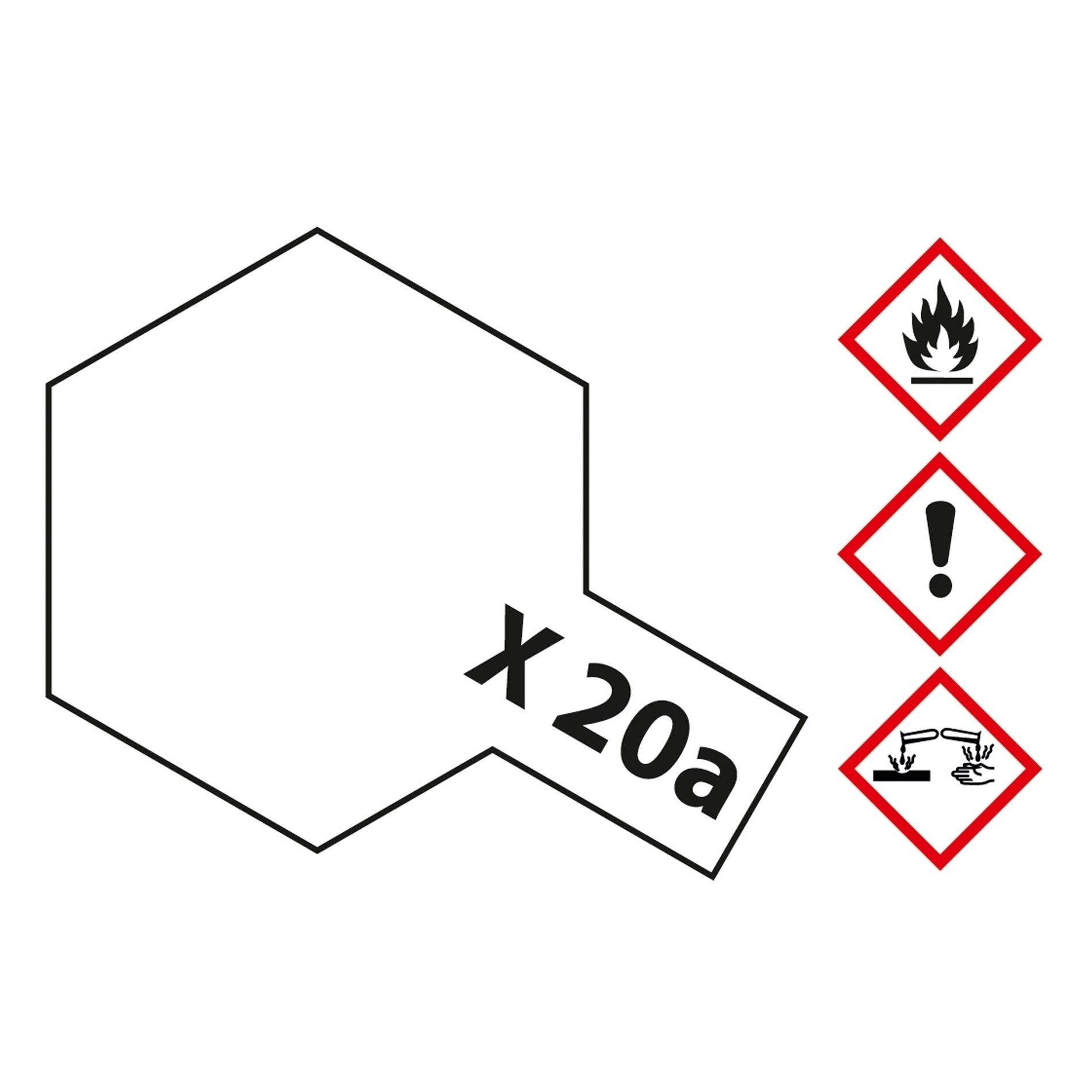 81520 - Tamiya - Verdünner 10ml, Arcyl X-20A