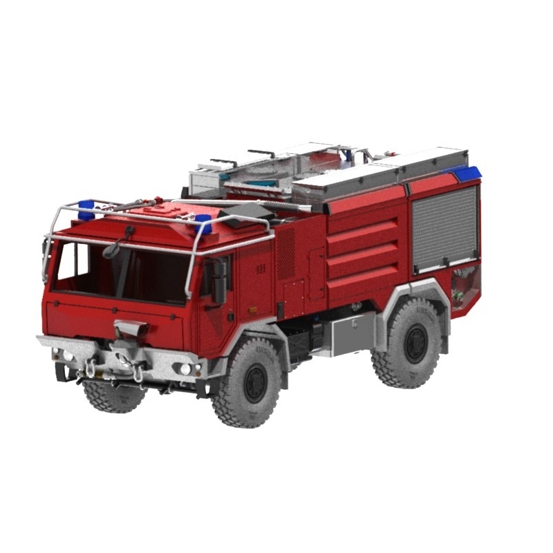 10200 - Mickon - Tatra 815-7 Force 4x4 Rosenbauer forest fire tanker "Bundeswehr" - unpainted kit