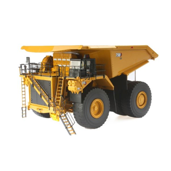 85671 - Diecast Masters - CAT 798 AC Mining Truck / Dumper / Dump Truck