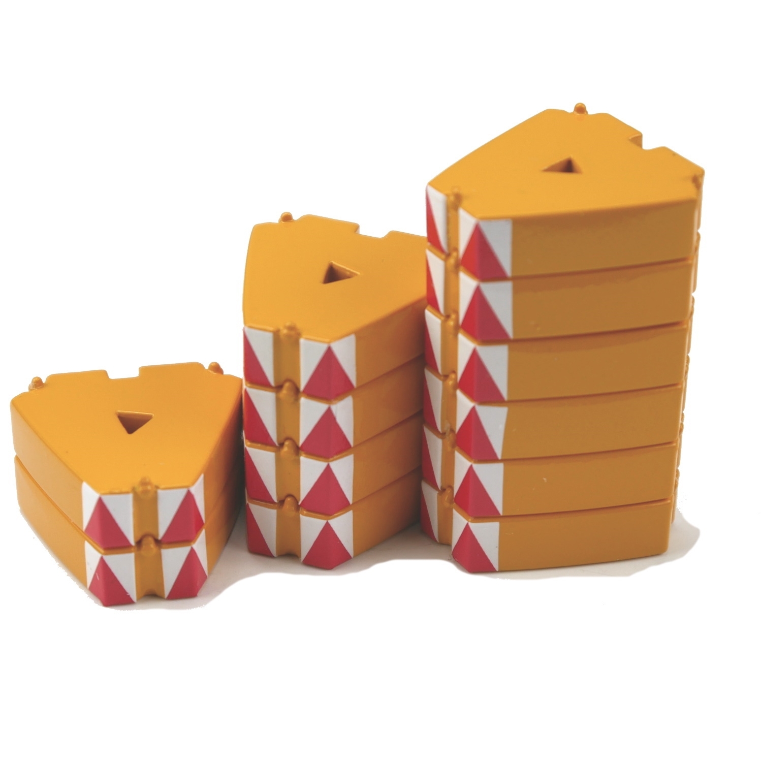 KR75-04L - KRANLAB - 10t counterweights in yellow RAL1007