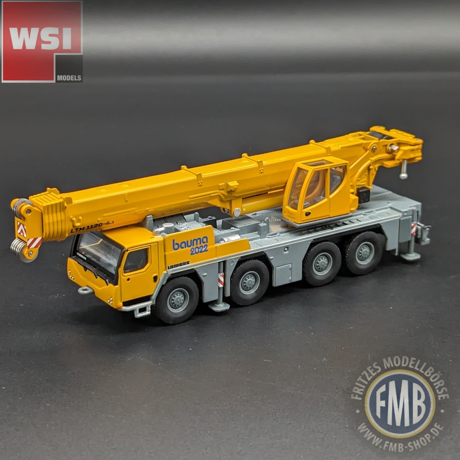 72-2147 - WSI - Liebherr LTM 1120-4.1 4axle mobile crane - Bauma 2022 -