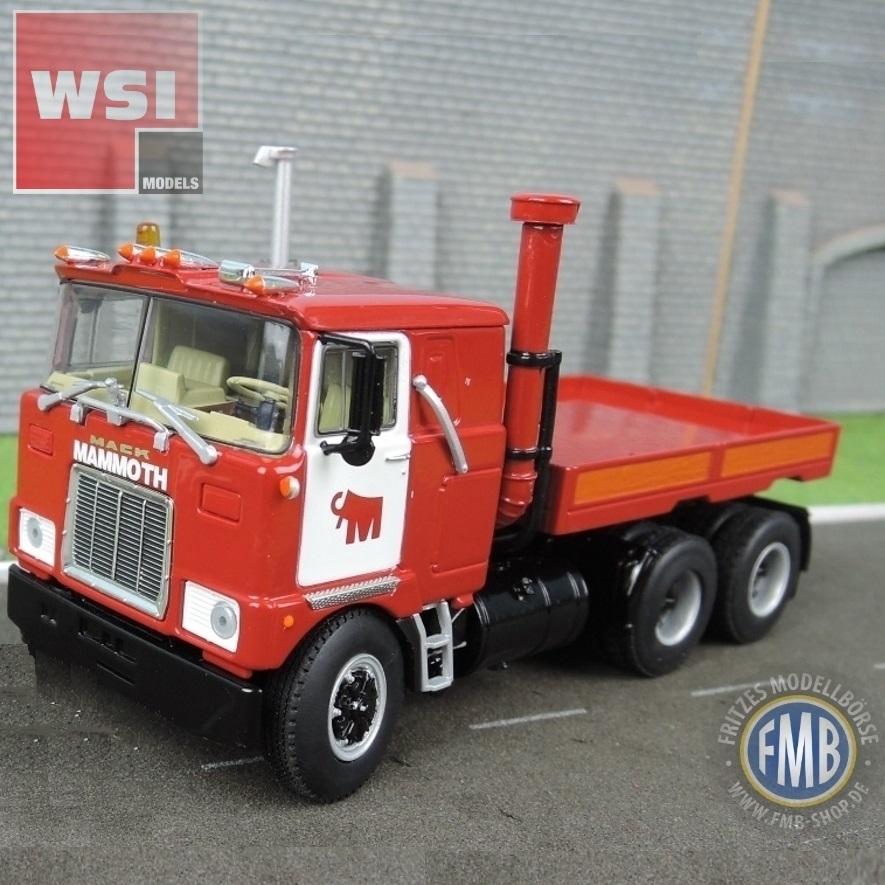 410230 - WSI - Mack F700 3achs Zugmaschine mit Ballastpritsche - Mammoth