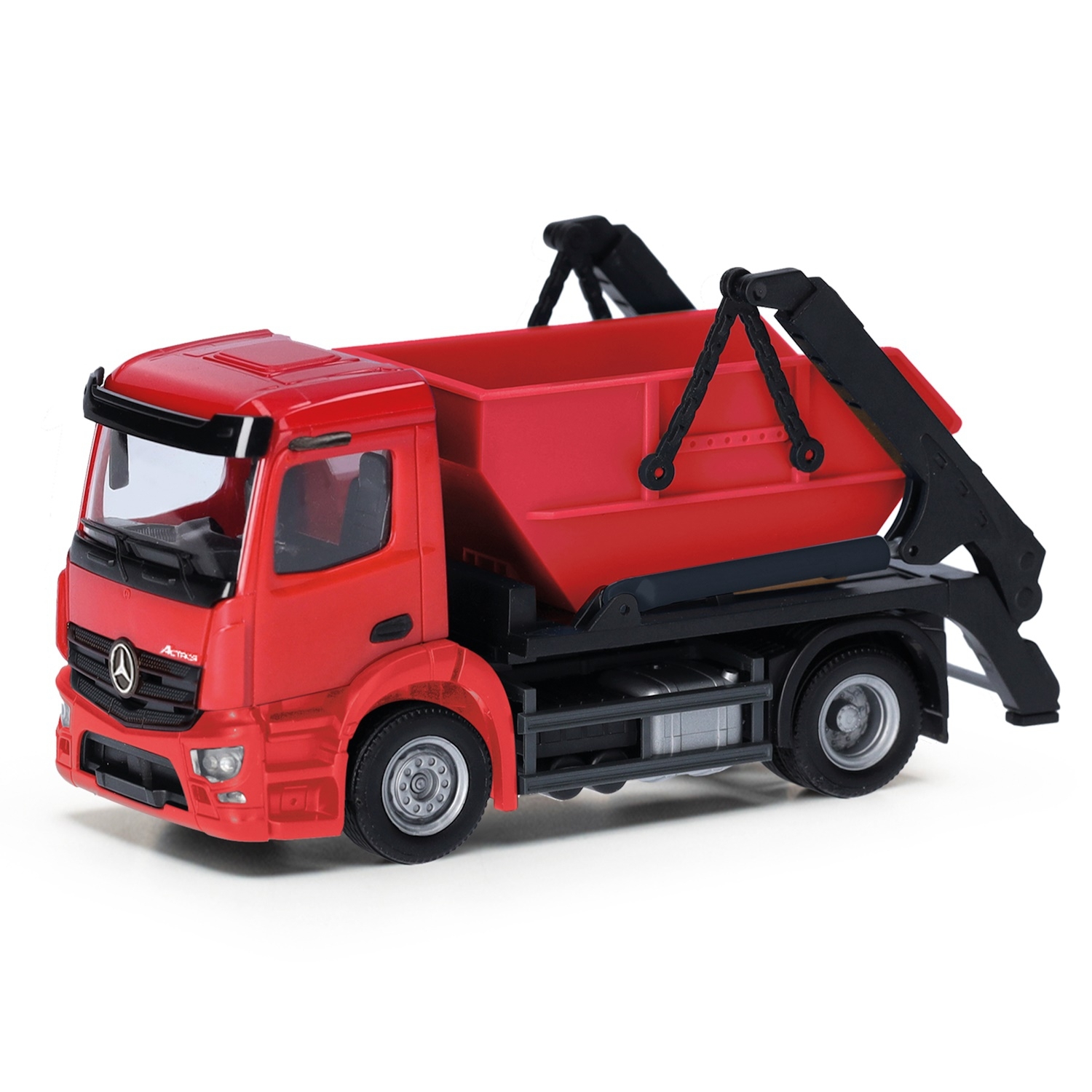 013994 - Herpa MiniKit - Mercedes-Benz Arocs S  Meiller AK12 skip tipper, red