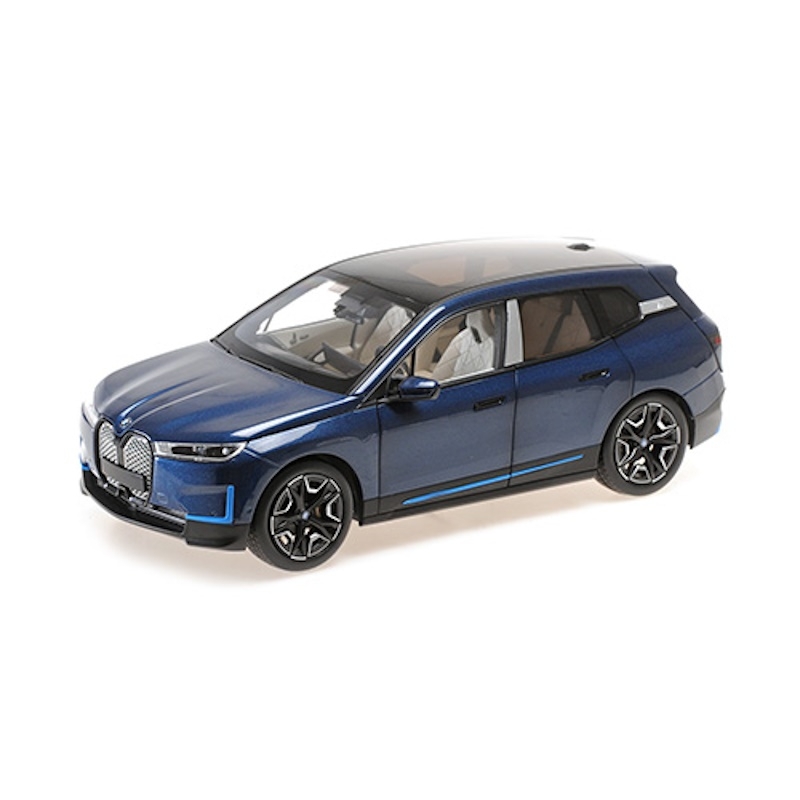 110023100 - Minichamps - BMW iX (2022), blue metallic